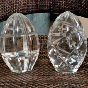 Beautiful crystal eggs